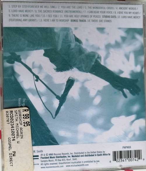 Michael W Smith Worship again cd