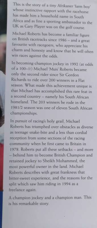 Michael Roberts A Champion`s story