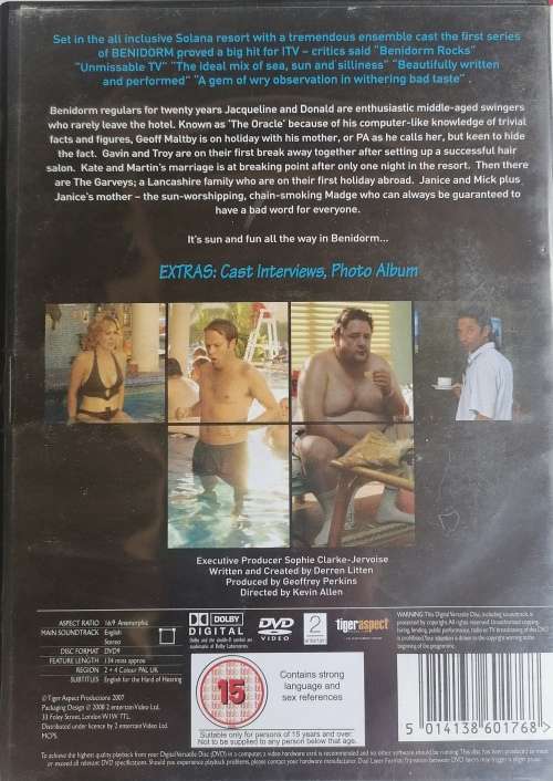 Benidorm the complete series one dvd