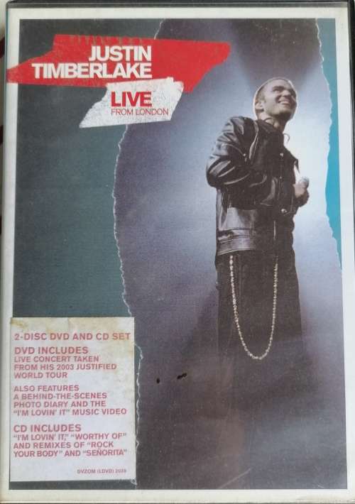 Justin Timberlake dvd