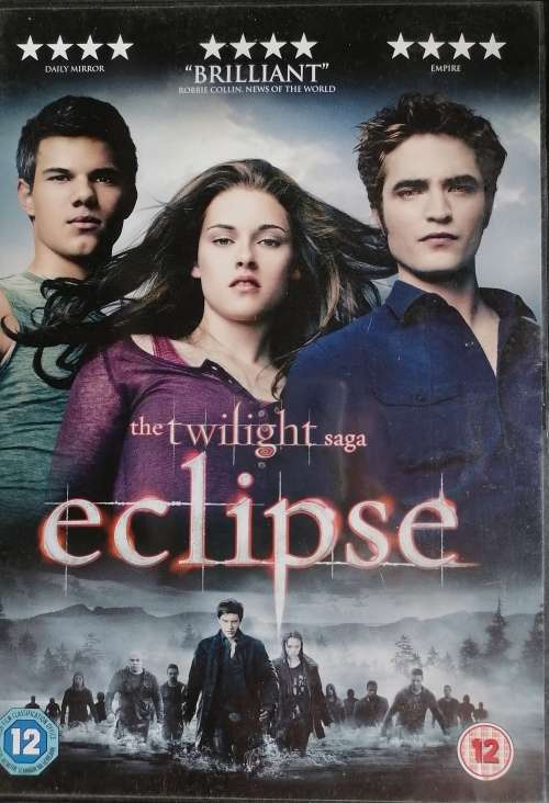 The twilight saga Eclipse dvd