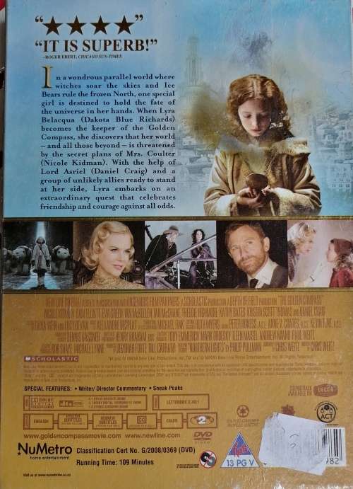 The golden compass dvd
