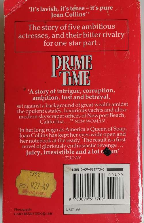 Prime time by Joan Collins