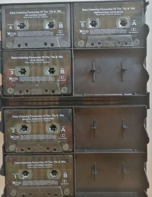 Reader's digest music cassettes: Easy listening of the 70's & 80's