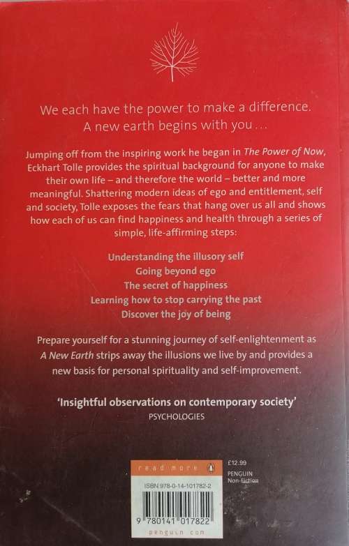 A new earth by Eckhart Tolle