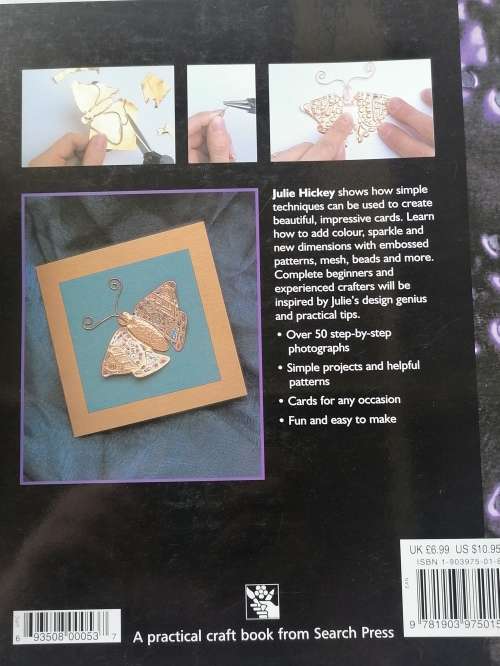 Metal and Wire greetings cards