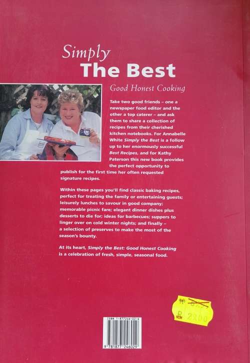 Simply the best good honest cooking by Annabelle White and Kathy Paterson