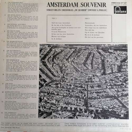 Amsterdam souvenir lp