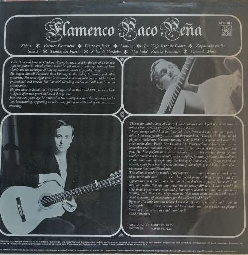 Flamenco Paco Pena lp