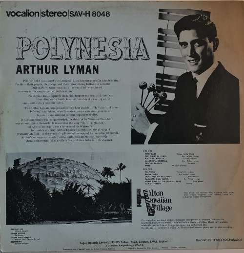Polynesia - Arthur Lyman lp