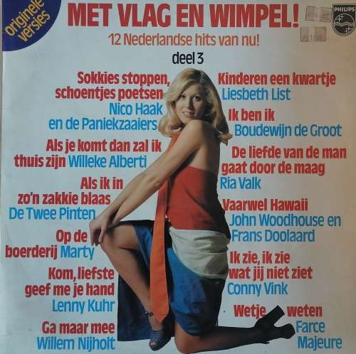 Met vlag en wimpel lp