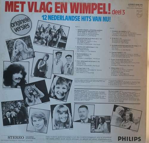 Met vlag en wimpel lp