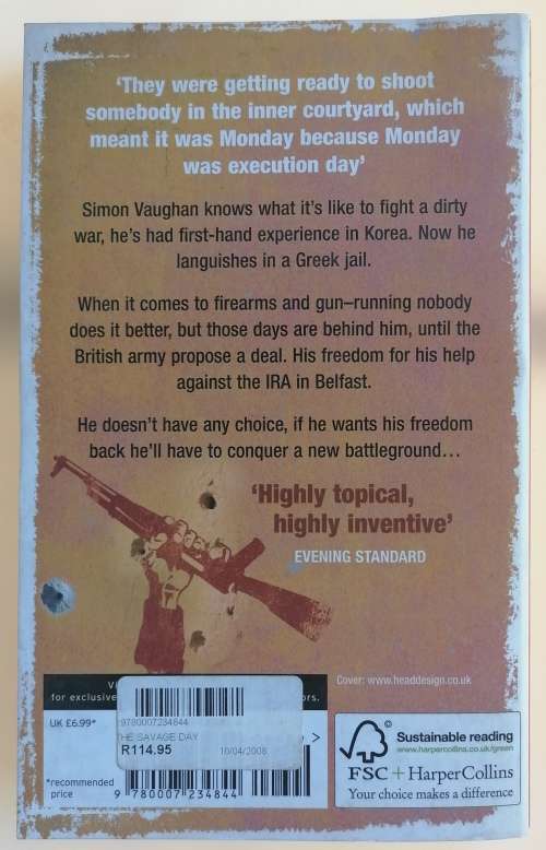 The savage day by Jack Higgins