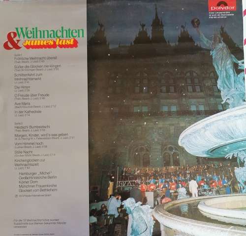 Weihnachten and James Last lp