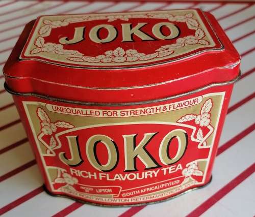 Vintage Joko tea tin