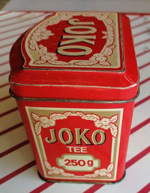 Vintage Joko tea tin