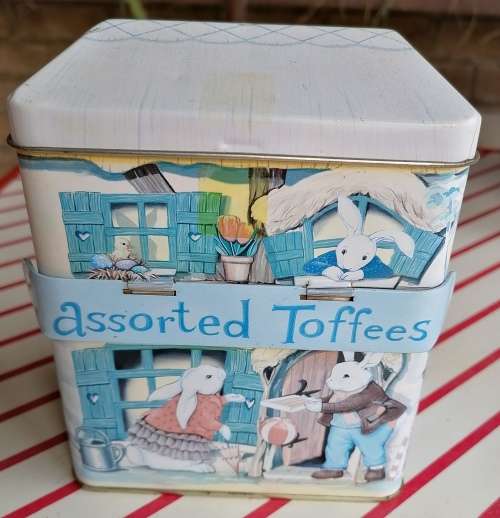 Assorted toffees tin