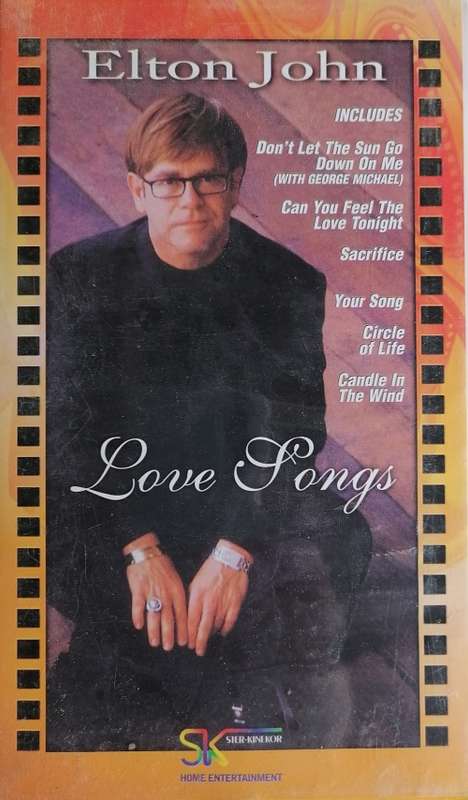 Elton John Love Songs VHS