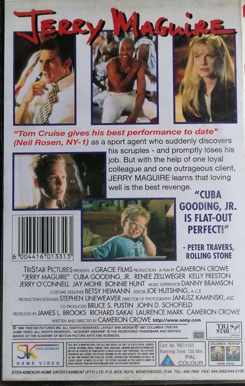 Jerry Maguire VHS