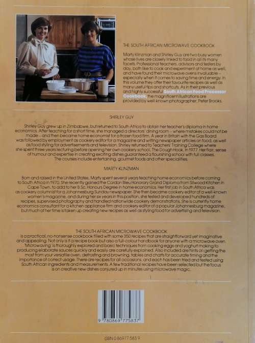 The South African microwave cookbook