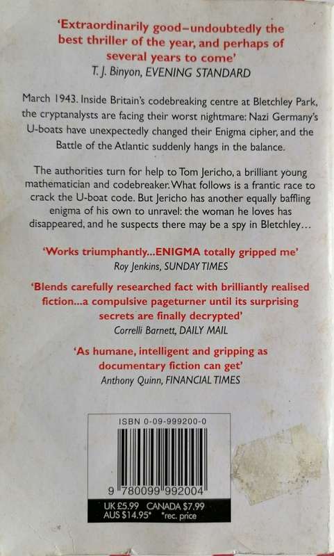 Enigma by Robert Harris