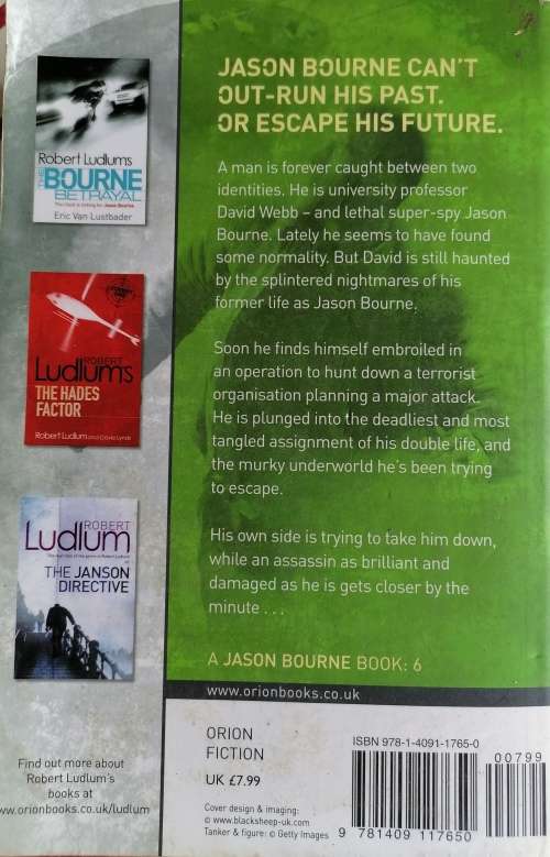Robert Ludlum`s The Bourne Sanction by Eric Van Lustbader