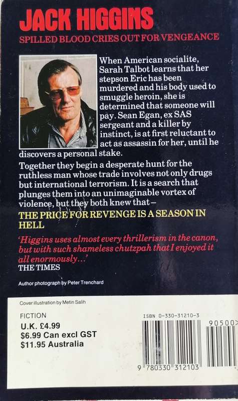 A Season in hell by Jack Higgins