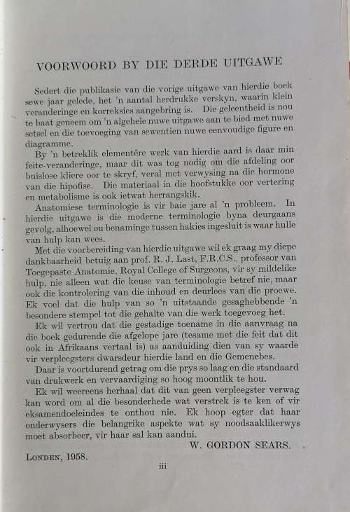 Anatomie en fisiologie vir verpleegsters