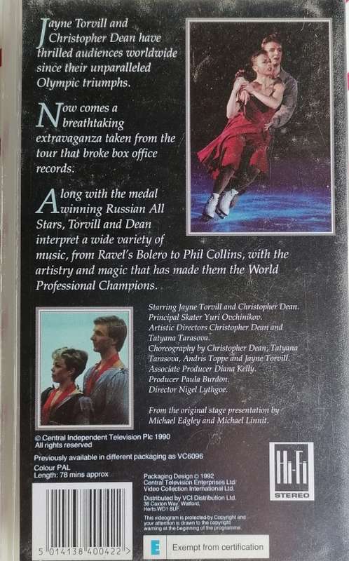 Torvill and Dean with the Russian All Stars VHS