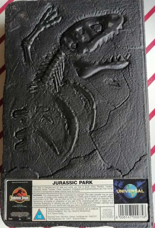 Jurassic Park VHS