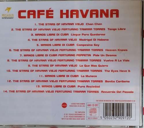 Cafe Havana The ultimate chillout album cd