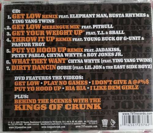 Lil Jon and The East Side Boyz cd/dvd