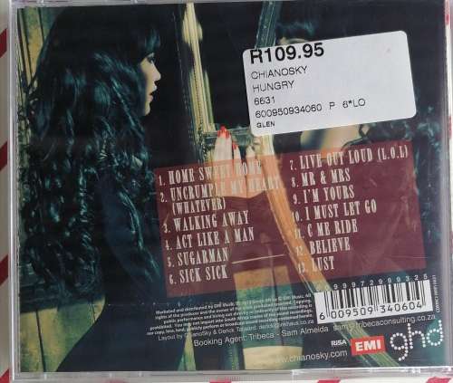 Chiano Sky - Hungry cd