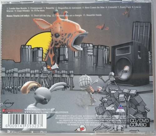 The Parlotones - Video controlled robot cddvd