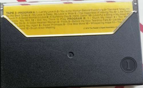 Charley Pride`s country 3 x tapes