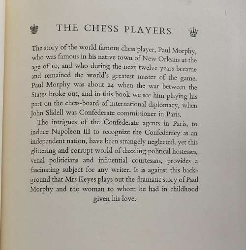 The chess players by Frances Parkinson Keyes