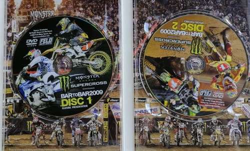Monster energy supercross Bar to Bar 2009 2 x dvd