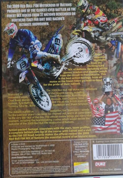 Red Bull Motocross of nations 2009 dvd