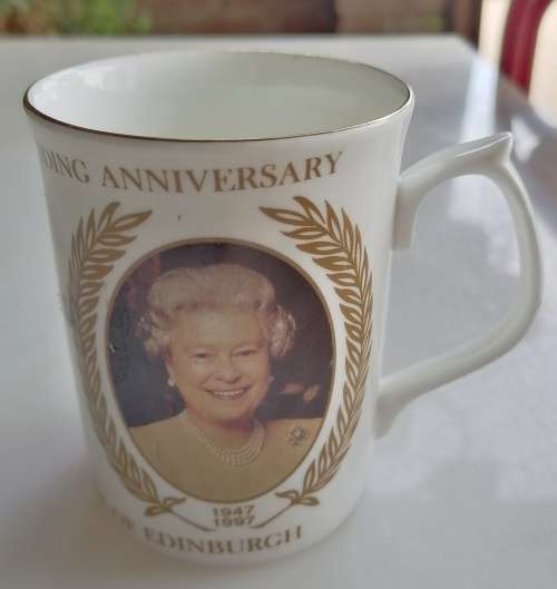 To commemorate the 50th wedding anniversary of the queen and duke of Edinburgh cup