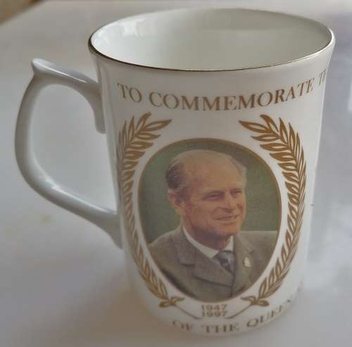To commemorate the 50th wedding anniversary of the queen and duke of Edinburgh cup