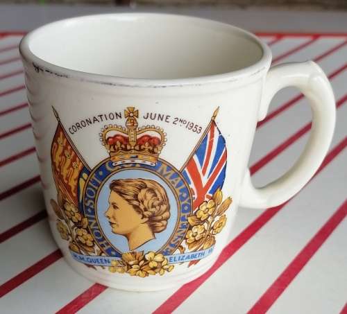 Coronation June 2nd 1953 Queen Elizabeth cup