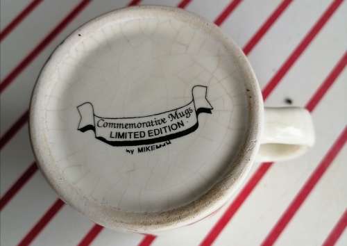 HRH Queen Elizabeth II South African State visit 1995 cup limited edition