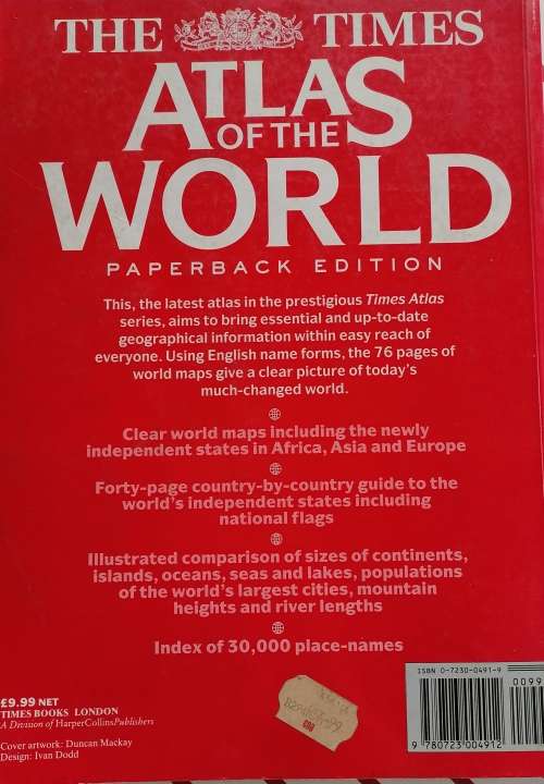The Times atlas of the world