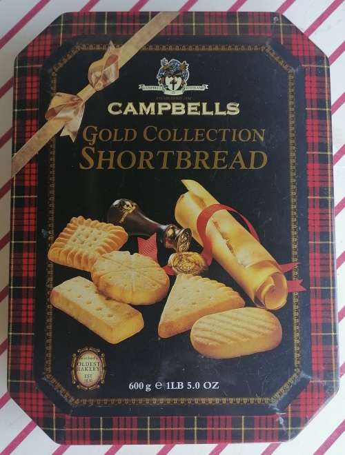Campbells shortbread tin