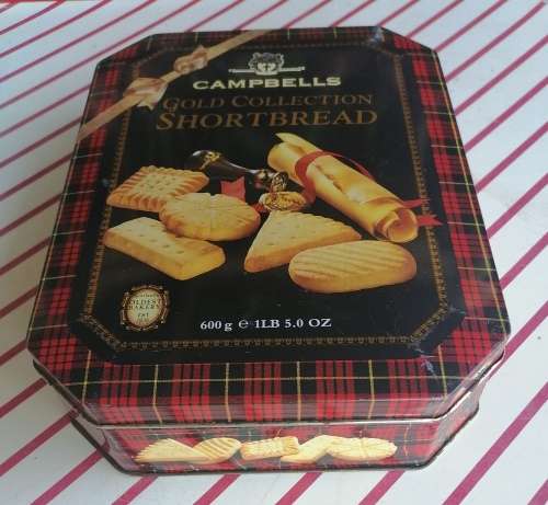 Campbells shortbread tin