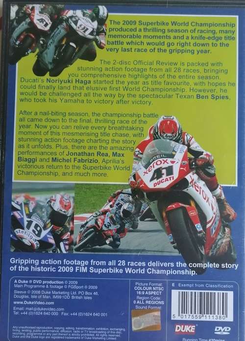 Superbike world championship 2009 2dvd