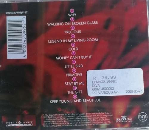 Annie Lennox - Diva cd