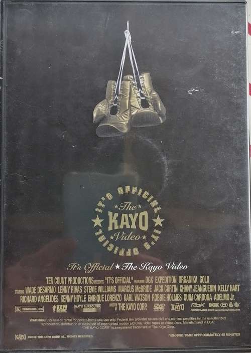 It`s official The Kayo dvd