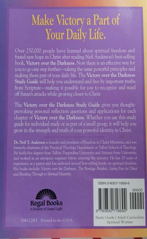 Victory over the darkness by Neil T Anderson