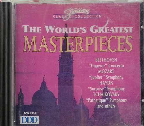 The world`s greatest masterpieces cd